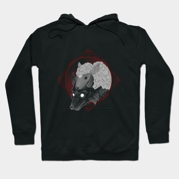 wolf in sheep clothing Hoodie by Monstrous1